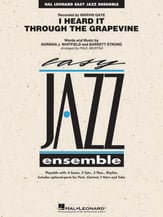 I Heard It Through the Grapevine Jazz Ensemble sheet music cover